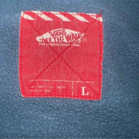 Vans Full Zip Hoodie Girls Size Large - Picture 4 of 5